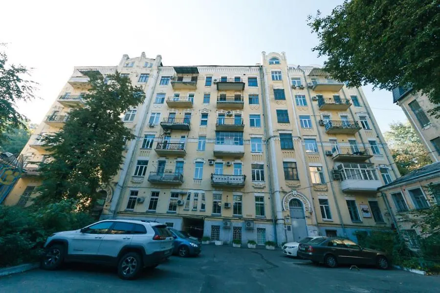 Музейний Провулок 4К Lägenhet Kiev Ukraina